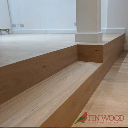Stair Cladding - Modern look in London by Fin Wood #craftedForLife #CraftedForLife Stair Cladding - Modern look in London by Fin Wood #craftedForLife #CraftedForLife
