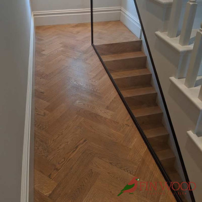 Stair Cladding - Modern look in London by Fin Wood #craftedForLife #CraftedForLife Stair Cladding - Modern look in London by Fin Wood #craftedForLife #CraftedForLife