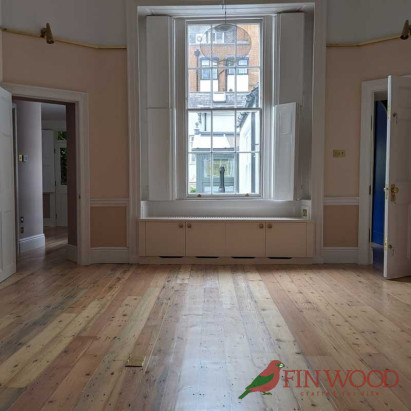 Original Pine Boards Restoration by Fon Wood Ltd London #CraftedForLife