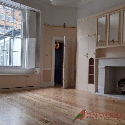 Original Pine Boards Restoration by Fon Wood Ltd London #CraftedForLife