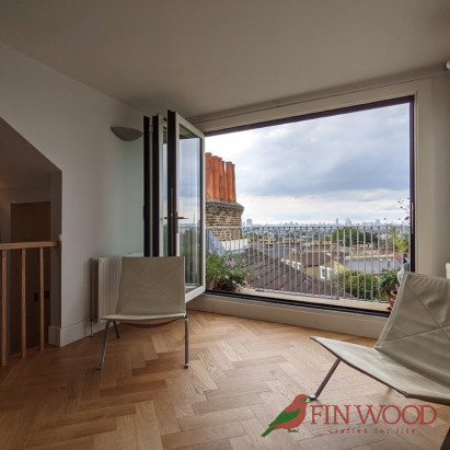 Herringbone parquet flooring London #CraftedForLife #CraftedForLife