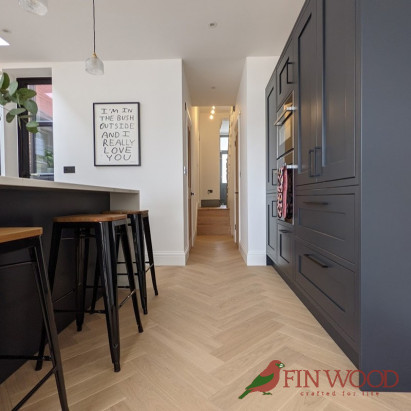 Herringbone parquet flooring London #CraftedForLife #CraftedForLife