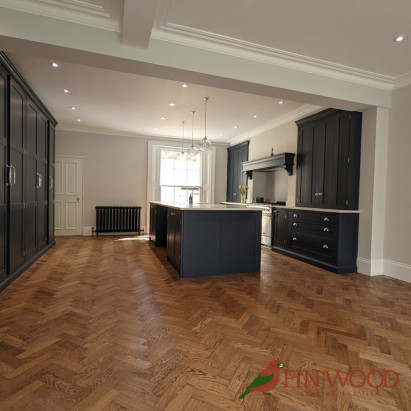 Herringbone parquet flooring London #CraftedForLife #CraftedForLife