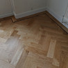 Oak Herringbone Premier Unsealed Natural 19x100x400mm #CraftedForLife #CraftedForLife
