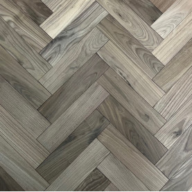 Walnut Herringbone Premier Unsealed  15x70x280mm #CraftedForLife