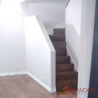 Stair Cladding - Modern look in London by Fin Wood #craftedForLife #CraftedForLife Stair Cladding - Modern look in London by Fin Wood #craftedForLife #CraftedForLife