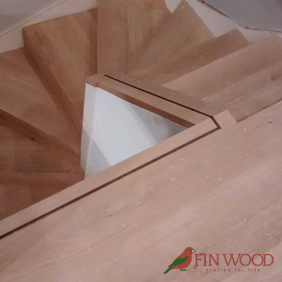 Stair Cladding - Modern look in London by Fin Wood #craftedForLife #CraftedForLife Stair Cladding - Modern look in London by Fin Wood #craftedForLife #CraftedForLife