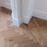 Oak Herringbone Natural Unsealed Aged 15x70x280mm #CraftedForLife
