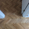 Oak Herringbone Natural Unsealed Aged 15x70x280mm #CraftedForLife