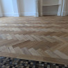 Oak Herringbone Aged Oiled Natural 15x70x280mm #CraftedForLife