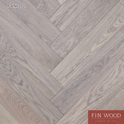 Oak Herringbone Premier Lacquered Raw 15x120x600mm #CraftedForLife