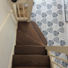 Stair Cladding - Classic look with painted risers #CraftedForLife