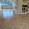 Square End Grain Blocks Flooring #CraftedForLife