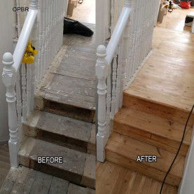 Original Pine Boards Restoration by Fon Wood Ltd London #CraftedForLife