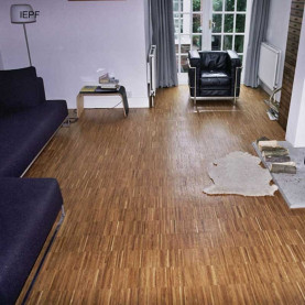 Industrial edge Parquet flooring #CraftedForLife