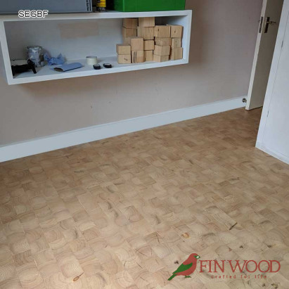 End grain Flooring #CraftedForLife