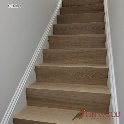 Stair Cladding - Modern look in London by Fin Wood #craftedForLife #CraftedForLife Stair Cladding - Modern look in London by Fin Wood #craftedForLife #CraftedForLife