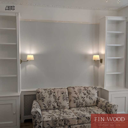Alcove Units - Cabinets by Fin Wood Ltd London #CraftedForLife