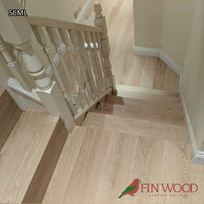 Stair Cladding - Modern look in London by Fin Wood #craftedForLife #CraftedForLife Stair Cladding - Modern look in London by Fin Wood #craftedForLife #CraftedForLife