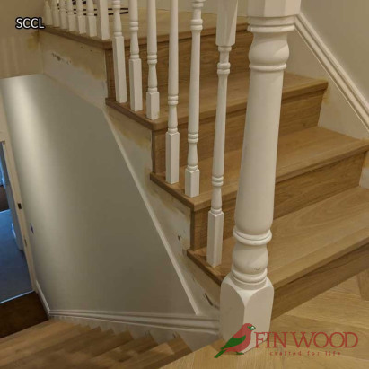 Stair Cladding - Classic look in London by Fin Wood #CraftedForLife #CraftedForLife Stair Cladding - Classic look in London by Fin Wood #CraftedForLife #CraftedForLife