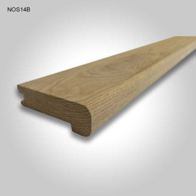 Stair Nosing - solid natural Oak #CraftedForLife