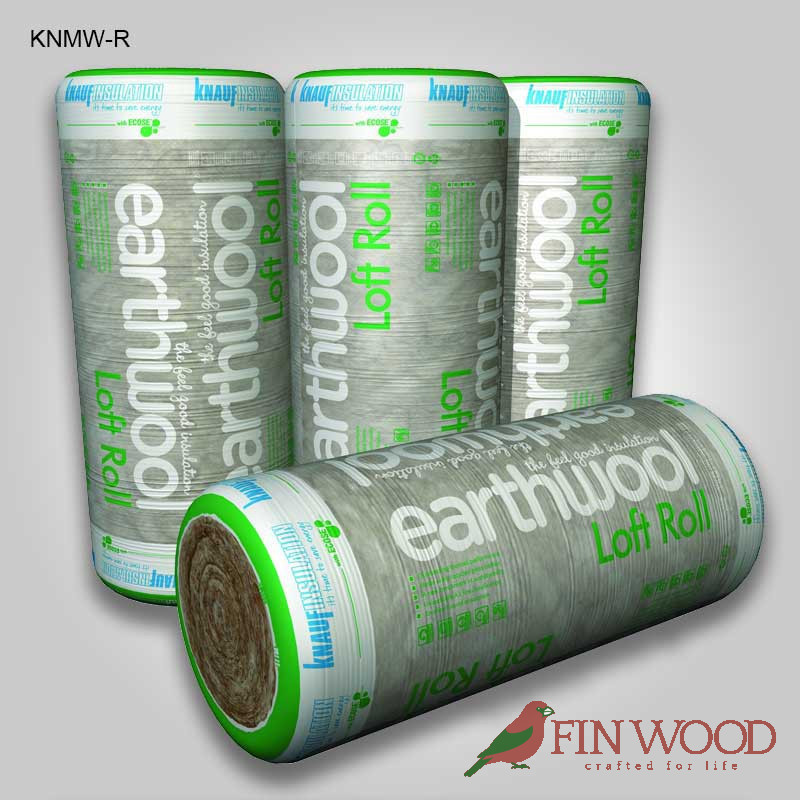 Earthwool Acoustic roll Underfloor Mineral Wool roll Knauf