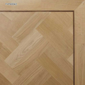 Oak Herringbone Premier Unsealed Natural 19x70x280mm #CraftedForLife #CraftedForLife
