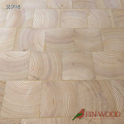 End Grain - Square end grain flooring fitting premier with border #CraftedForLife End Grain - Square end grain flooring fitting premier with border #CraftedForLife