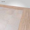 End Grain - Square end grain flooring fitting premier with border #CraftedForLife