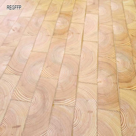 End grain - Rectangular end grain flooring fitting premier #CraftedForLife