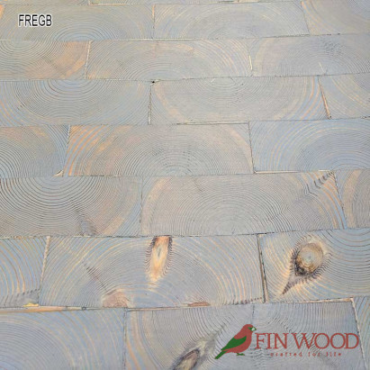 End grain - Rectangular end grain flooring fitting natural #CraftedForLife