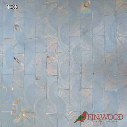 End grain - Rectangular end grain flooring fitting natural #CraftedForLife