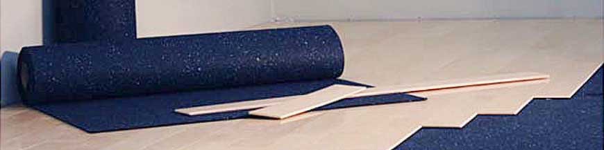 Hardwood flooring underlay