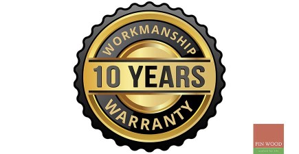 10 Year Workmanship Warranty #CraftedForLife